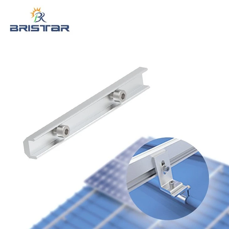 solar panel mounting aluminum rail